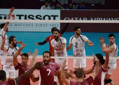 صعود والیبال ایران به فینال با شکست قطر شگفتی ساز