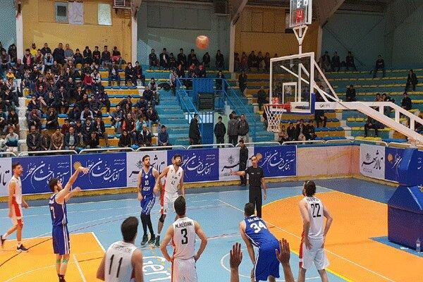 تیم بسکتبال شورا و شهرداری قزوین میهمان خود را شکست داد