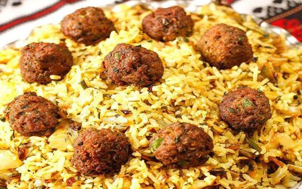 طرز تهیه کلم پلو اصل شیرازی