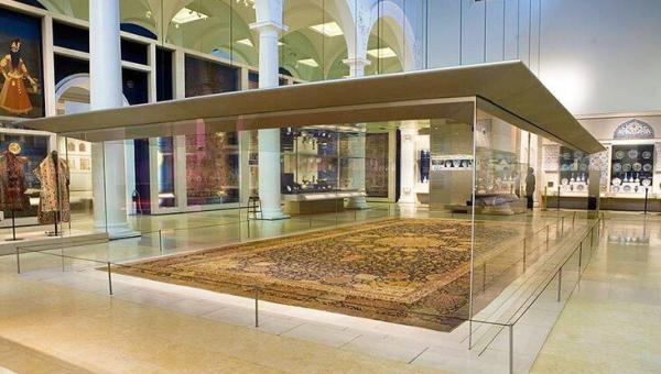 تصاویر 4 فرش ارزشمند ایرانی که در موزه های خارجی است ، گران قیمت ترین فرش دنیا کجاست؟